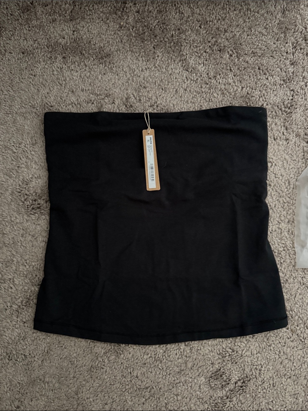 SKIMS Black Tube Mini Top